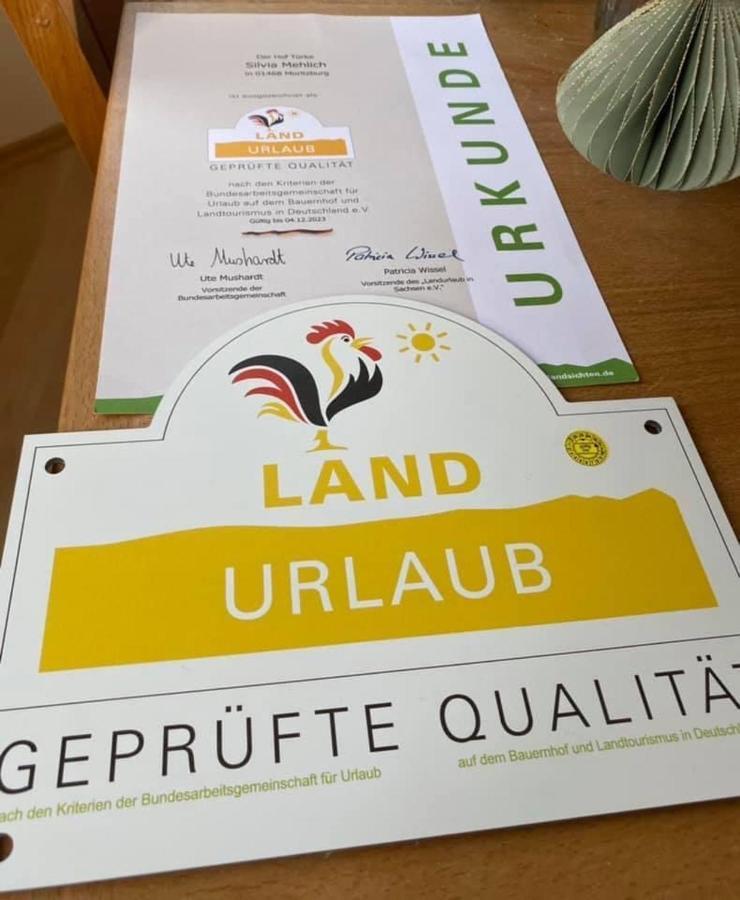 Appartamento Hof Tuerke Moritzburg Esterno foto